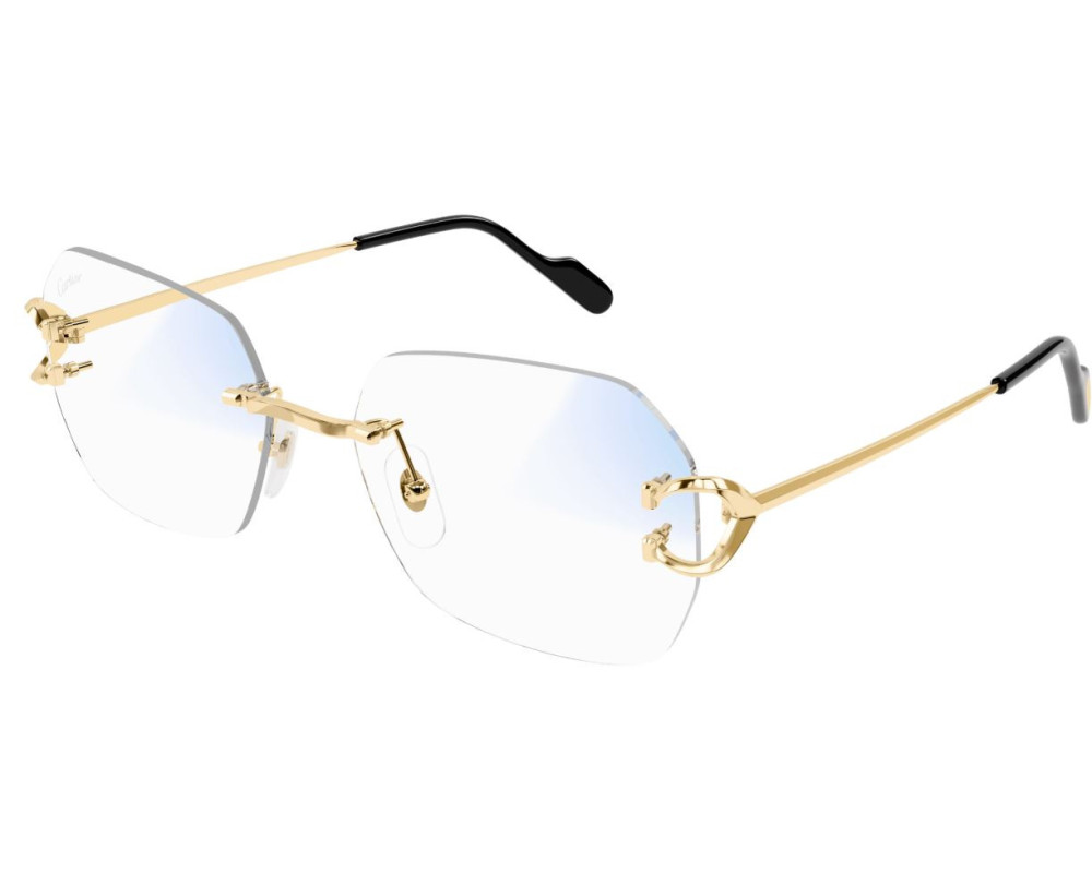 Cartier Piccadilly CT0416S Photochromic Sunglasses Frame color Golden