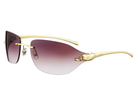 132253-Sunglasses Cartier Panthère CT0068S | CELINE ROLAND OPTICIEN LUNETIER