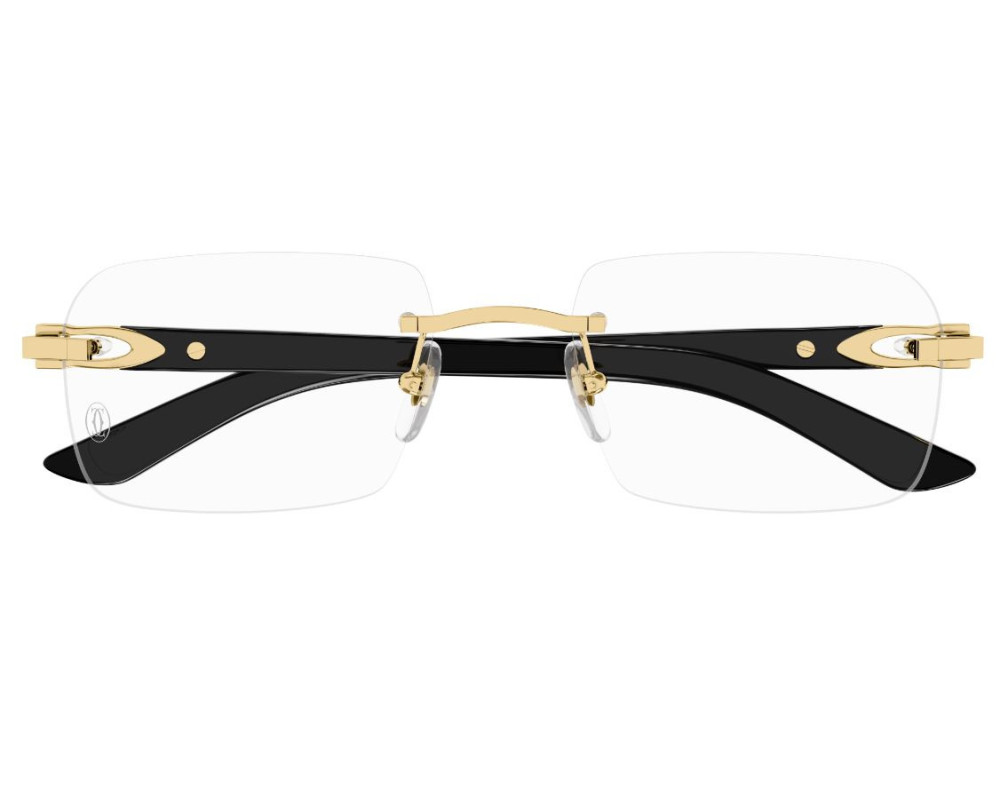 Occhiali da vista Cartier Corne et Bois Signature C CT0453O CELINE ROLAND OPTICIEN LUNETIER Colore del telaio Oro