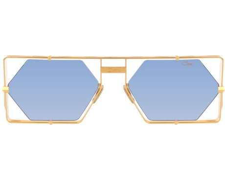 155374-Cazal Limited Edition 004 Sunglasses in 24-carat gold