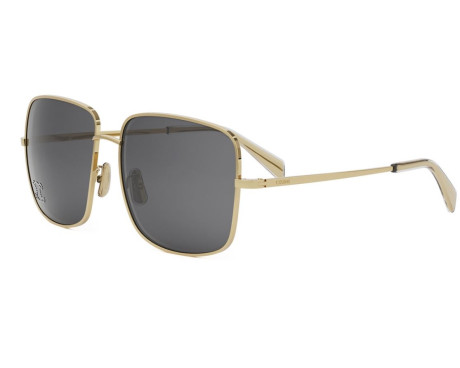 167588-Celine Rhinestone Triomphe Square Sunglasses CL40284U