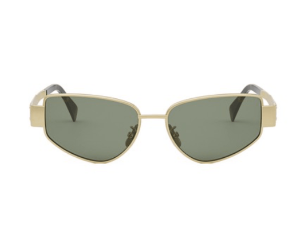 CELINE Triomphe Cat-eye Sunglasses CL40293U Frame color Gold CELINE Triomphe Cat-eye Sunglasses CL40293U Frame color Gold
