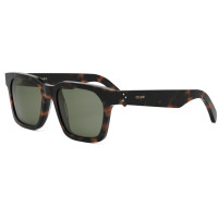 サングラス Celine Sunglasses CL40249U 01A Black Monochrome CELINE Sunglasses 3 Dots Geometric CL40248I Frame color Black