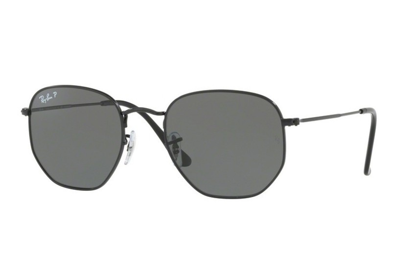 Ray-Ban Sunglasses Hexagonal Flat Lenses RB3548N 002/58 Noi...