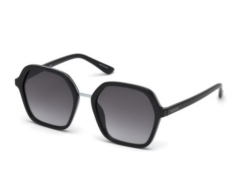 42233-Lunettes de soleil femme Guess GU7557 01B Noir | Revendeur Agréé Guess | product_reduce_price