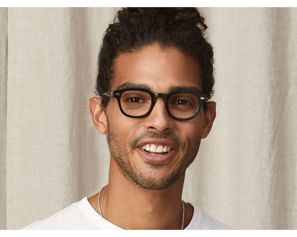 メガネ MOSCOT Moscot - OR-LEM-O LEMTOSH - 1300 01 matte black demo Moscot Or-lem-o Lemtosh1300 01 Matte Black Demo | italist