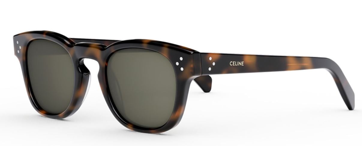 ♡美品♡22AW CELINE サングラス CL40233I ライトグリーン CELINE 3 Dots Square CL40233I Sunglasses – Céline Roland Opticiens