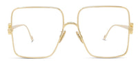 Óculos de grau Loewe Refined Metal LW50038U