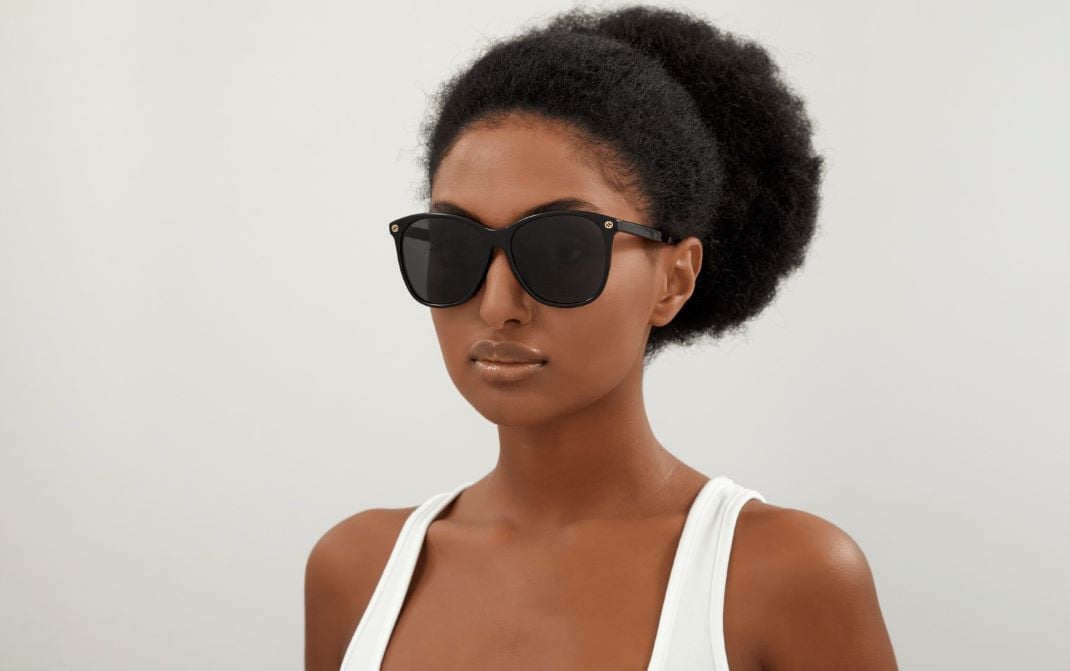 Sonnenbrille Gucci Logo GG0024S
