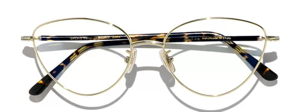 L.G.R. Orchid Metal Optical Glasses