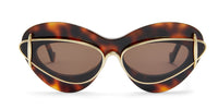Loewe Cateye Double Frame LW40119I zonnebrillen
