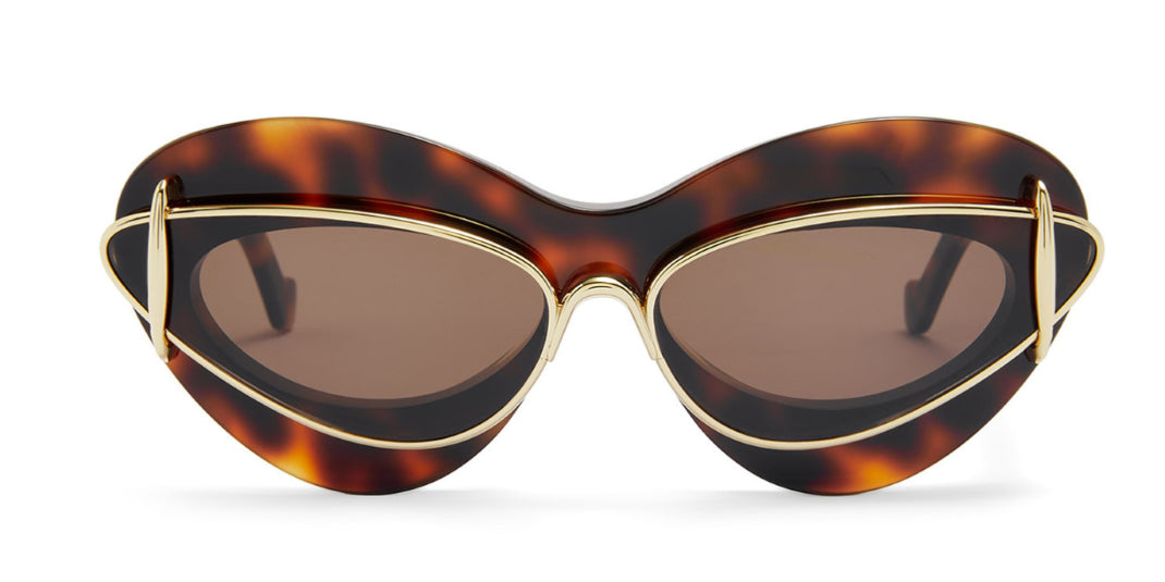 Loewe Cateye Double Frame LW40119I zonnebrillen