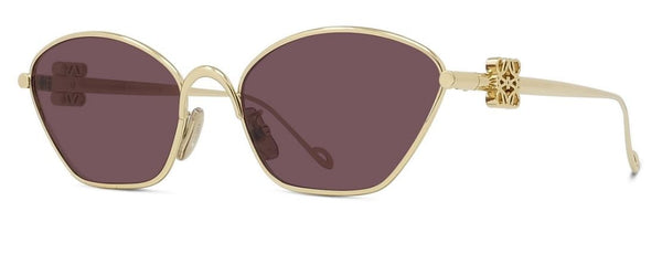 Lunettes de Soleil Loewe Anagram Hexagonal LW40115U