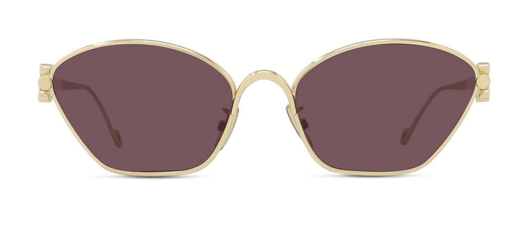 Lunettes de Soleil Loewe Anagram Hexagonal LW40115U