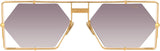 Lunettes de Soleil Cazal édition limitée 004 en Or 24 carats