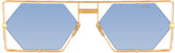 Lunettes de Soleil Cazal édition limitée 004 en Or 24 carats