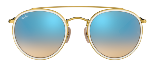 Óculos de sol Ray-Ban Double Bridge RB3647N