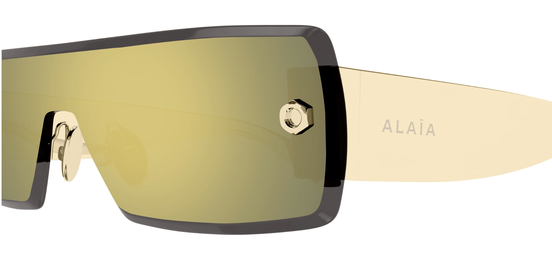 Alaïa Lettering Logo AA0083S Sunglasses