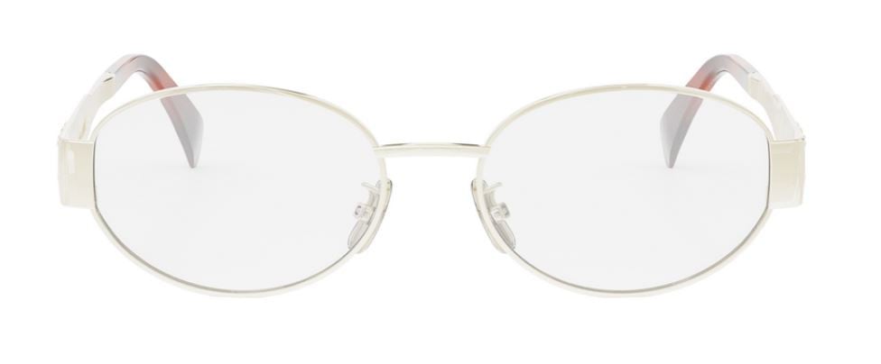 Lunettes de vue CELINE Metal Triomphe Oval CL50140U