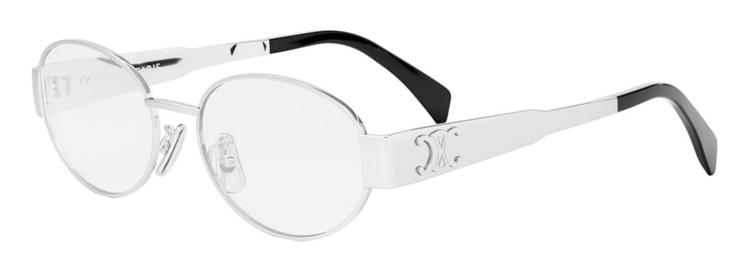 Lunettes de vue CELINE Metal Triomphe Oval CL50140U