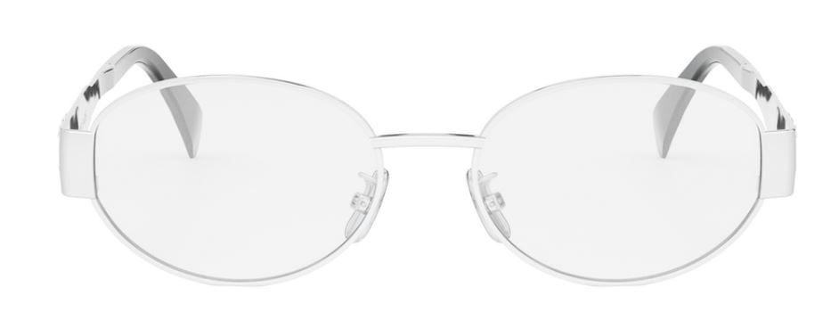 Lunettes de vue CELINE Metal Triomphe Oval CL50140U