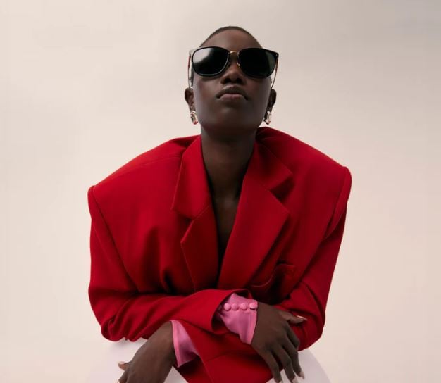 Linda Farrow Cassin D Frame Sunglasses