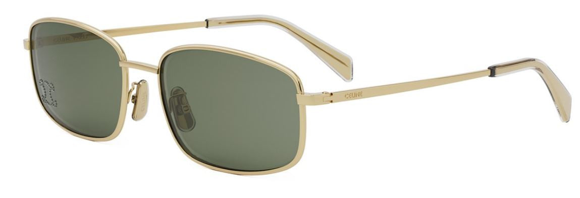 CELINE Triomphe Silver Rectangular CL40285U 太阳镜