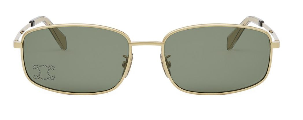 CELINE Triomphe Silver Rectangular CL40285U 太阳镜
