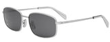 CELINE Triomphe Silver Rectangular CL40285U 太阳镜