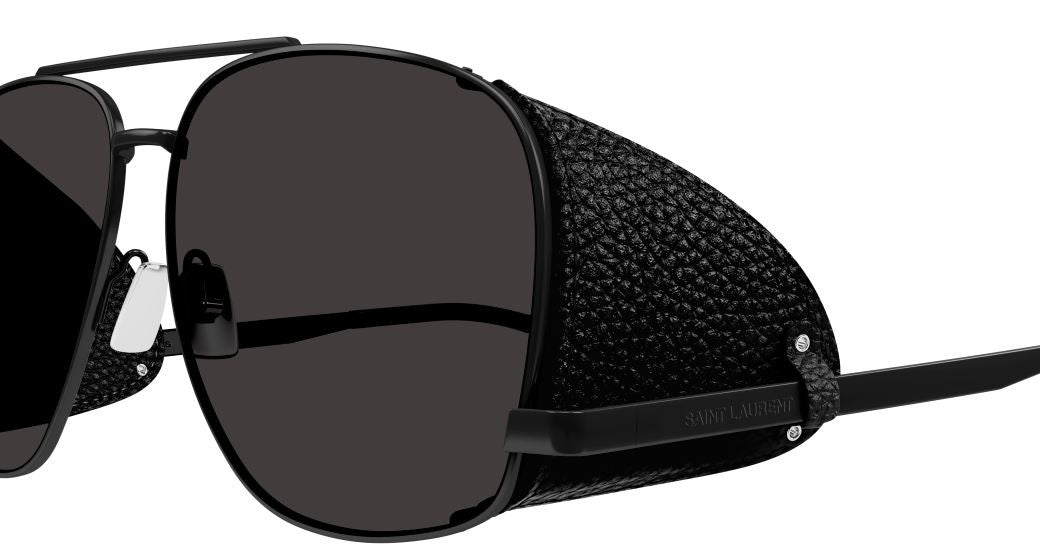 Saint Laurent SL 653 LEON LEATHER SPOILER Sunglasses