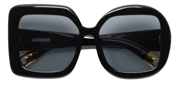 Jacquemus Vierkant Rond Zonnebril