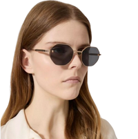 Sonnenbrille Valentino V-Stud Hexagonal