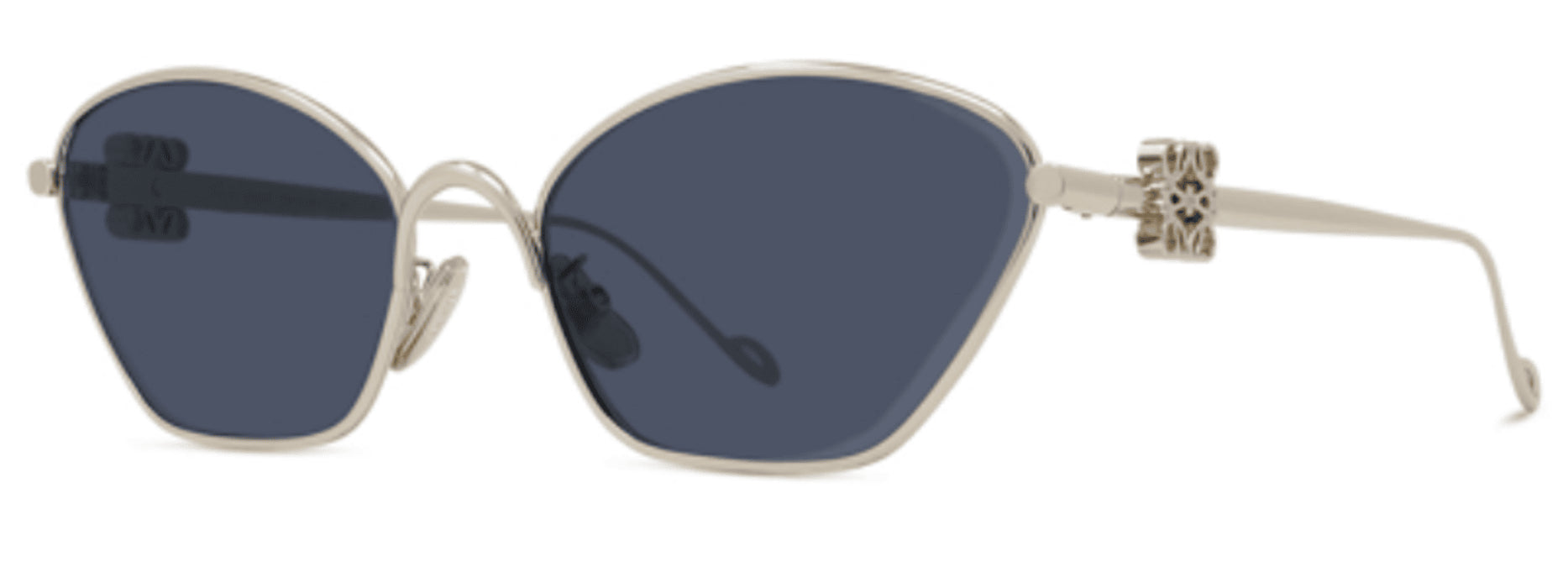 Lunettes de Soleil Loewe Anagram Hexagonal LW40115U
