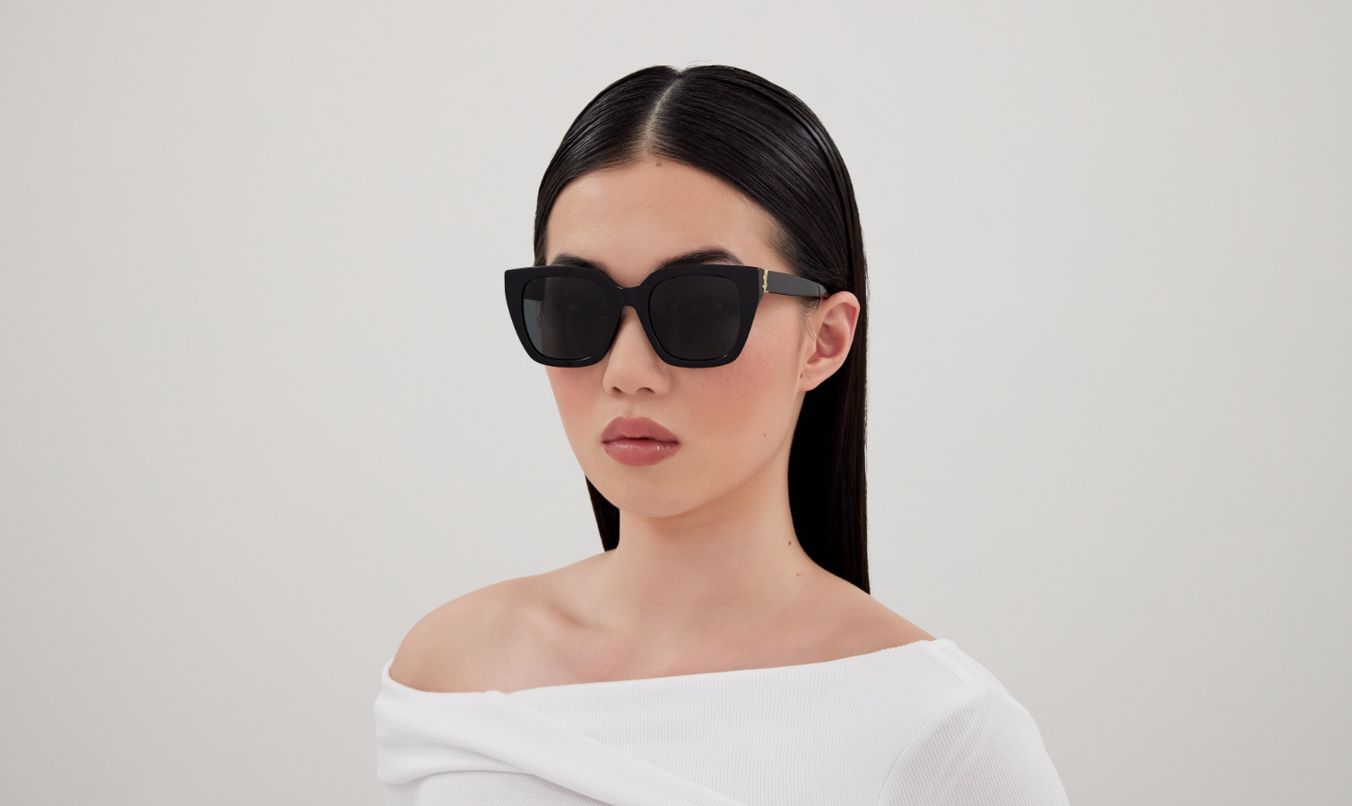 Lunettes de soleil Saint Laurent Monogram SL M143
