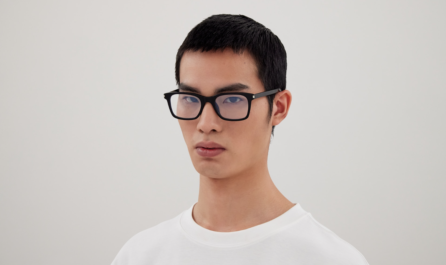 Saint Laurent Corner Angle SL 718 Slim Prescription Glasses