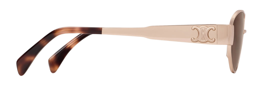 Lunettes de Soleil CELINE Triomphe Metal Oval CL40235U