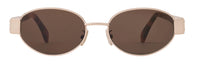 Lunettes de Soleil CELINE Triomphe Metal Oval CL40235U