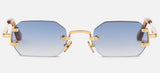 John Dalia Rimless Amaru C500 Sunglasses