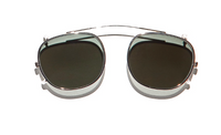 Moscot GOLD POLAR GLASS G15 46 Solar Clip