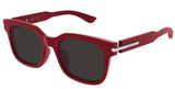 Alexander McQueen Cross Bar AM0496SA Sunglasses