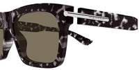 Alexander McQueen Cross Bar AM0495S Sunglasses