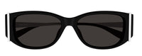 Alexander McQueen Cross Bar AM0494SA Sunglasses