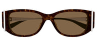 Alexander McQueen Cross Bar AM0494SA Sunglasses