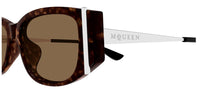 Alexander McQueen Cross Bar AM0494SA Sunglasses