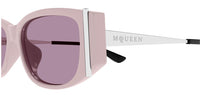 Alexander McQueen Cross Bar AM0494SA Sunglasses