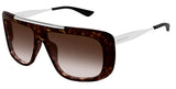 Alexander McQueen Cross Bar AM0492S Sunglasses