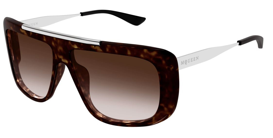Alexander McQueen Cross Bar AM0492S Sunglasses
