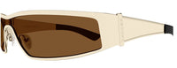 Alexander McQueen Cross Bar AM0491S Sunglasses