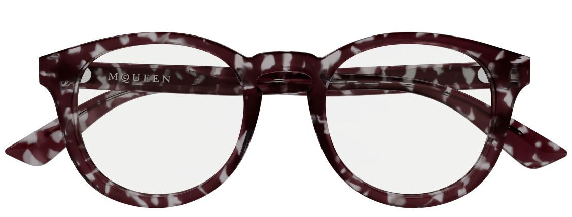 Brillen op sterkte Alexander McQueen Logo AM0514O