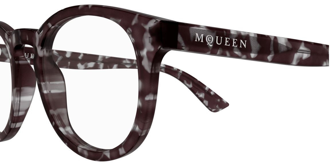 Brillen op sterkte Alexander McQueen Logo AM0514O